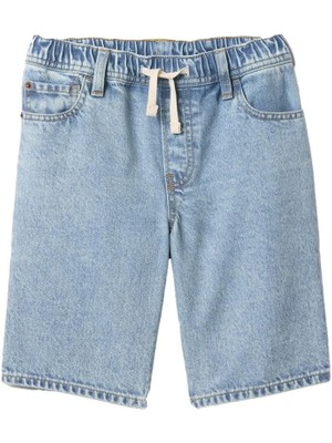 Gap Pull-On Loose Denim Şort - 723848