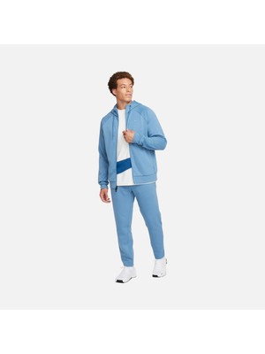 Nike Primary Dri-Fit Uv Versatile Full-Zip Hoodie Erkek Mavir Fermuarlı Kapüşonlu Spor Sweatshirt Fz0967