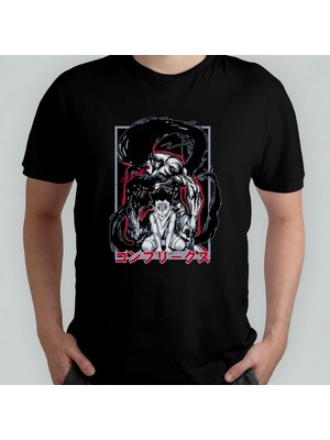 Pixxa Hunter x Hunter Gon Unisex %100 Pamuklu Bisiklet Yaka T-Shirt