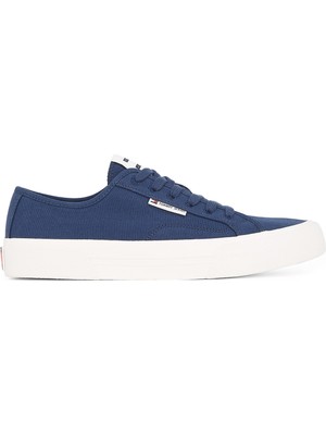Tommy Hilfiger Lacivert Erkek Sneaker Tjm Lace Up Canvas Color