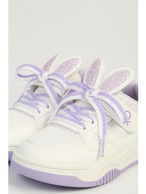 Benetton Lila Çocuk Spor Ayakkabı Ithal BNI-11411