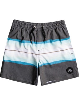 Quiksilver Resin Tint Erkek Çocuk Siyah Volley Short