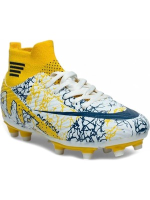 565 Laliga Çok Renkli Genç Futbol Ayakkabısı Halısaha Çimsaha Krampon