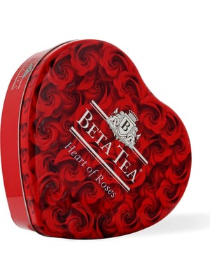 Beta Heart Of Roses Metal Ambalaj 350 gr (Seylan Çayı - Ceylon Tea)