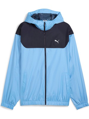 Essential Relaxed Windbreaker Erkek Mavi Günlük Stil Sweatshirt 68462657