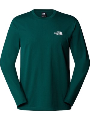 The North Face L/S Sımple Dome Tee Erkek Uzun Kol T-Shirt - Nf0a87qn