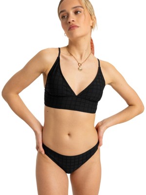 Roxy Camilo Tank Top Kadın Siyah Bikini Üst