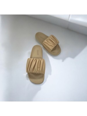 Kadın Günlük Bej Terlik