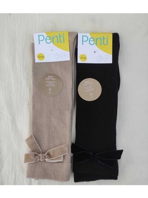 Penti 2'li Paket Dizaltı Çocuk Basic Çorap