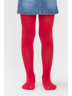 Penti Çocuk Extra Cotton Pamuklu Düz Külotlu Çorap