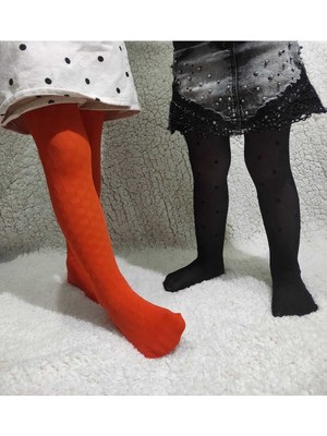 2'li Paket Çocuk Desenli Külotlu Çorap