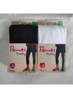 Penti Kız Çocuk Pamuk Külotlu Çorap ( Pretty Pamuklu Külotlu Çorap ) 2 'li