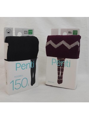 Penti 2 Adet Çocuk Külotlu Çorabı