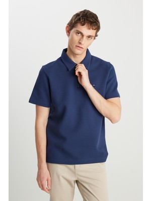 Wrangler Relaxed Fit Half Zip Erkek Polo T-Shirt W7NQ205286410