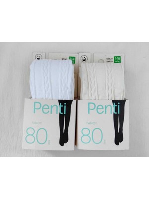 Penti Kız Çocuk 80 Den 2'li Külotlu Çorap