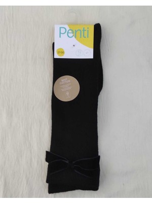Penti Dizaltı Kurdeleli Çocuk Basic Çorap