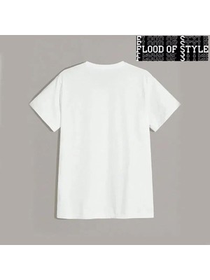 Tarz Sokak 2024 Yaz Fan Kedi ve Kadın Pamuk Baskılı Anime Komik Erkek Tişört Hip Hop Moda Rahat Artı Boy