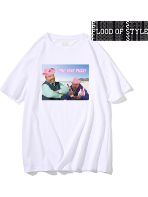 Tarz Sokak Bertram Saygılı Olmak Baba Grafik Baskı T Shirt Vintage Rahat Moda Kısa Kollu Artı Boyutu T S