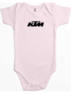 Z zepplin Ktm Motorcycle Black Logo Pembe Renk Bebek Body Zıbın
