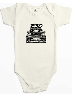 Z zepplin Bmw E30 Sketch Ekru Renk Bebek Body Zıbın