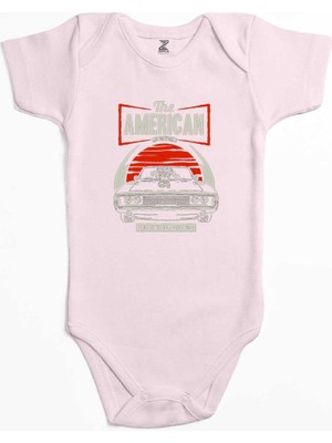 Z zepplin Amerikan Muscle Car Pembe Renk Bebek Body Zıbın