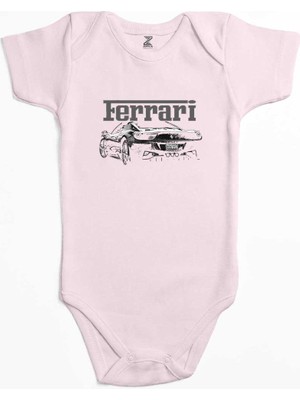 Z zepplin Ferrari Ghost Pembe Renk Bebek Body Zıbın