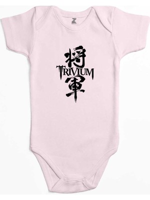 Z zepplin Trivium Shogun Pembe Renk Bebek Body Zıbın