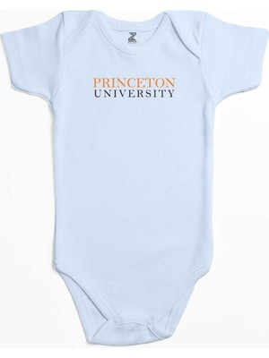 Z zepplin Princeton University Text Mavi Renk Bebek Body Zıbın