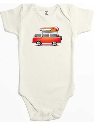 Z zepplin Volkswagen Karavan Holiday Ekru Renk Bebek Body Zıbın