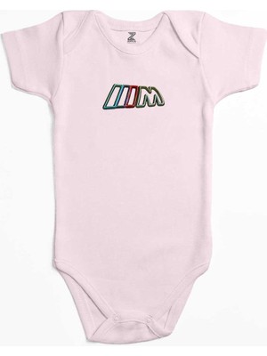 Z zepplin Bmw M Power Neon Pembe Renk Bebek Body Zıbın