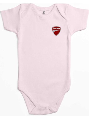 Z zepplin Ducati Multistrada Logo Pembe Renk Bebek Body Zıbın