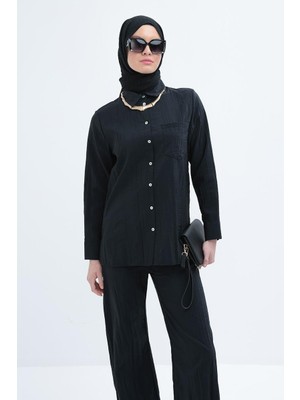 Allday Kraşlı Pantolonlu Kadın Takım S30090A0
