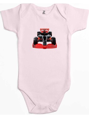 Z zepplin F1 Audi Formula Pembe Renk Bebek Body Zıbın
