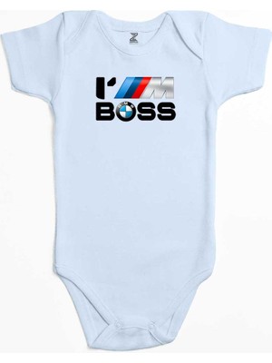 Z zepplin Bmw Im Boss Mavi Renk Bebek Body Zıbın