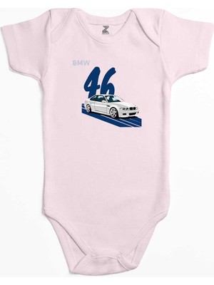 Z zepplin Bmw E46 Tek Kapı Pembe Renk Bebek Body Zıbın