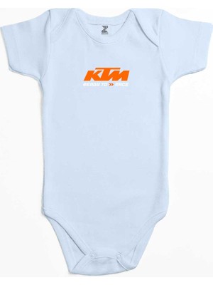 Z zepplin Ktm Ready To Race Text Mavi Renk Bebek Body Zıbın