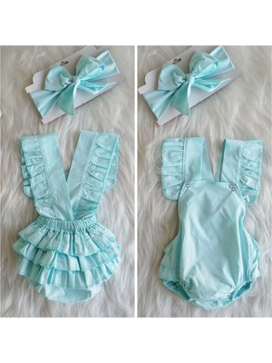 Çocuk Salopet Bandana Takım Ozel Tasarım