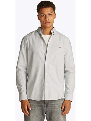 Tommy Hilfiger Tjm Slım Strıpe Oxford Shırt Ext