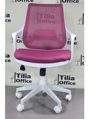 Port Çalışma Koltuğu Beyaz Ayak