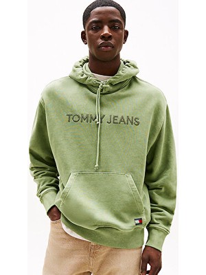 Tommy Hilfiger Tjm Rlx Tj Label Hoodıe Ext