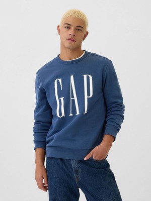 Gap V-Lw Db Fleece Erkek Sweatshirt