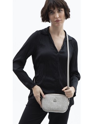 United Colors Of Benetton Kadın Çapraz Çanta BNT 1537 - Taş