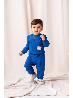 Erkek Bebek Takım Alt Üst Likralı 2 Li Takım