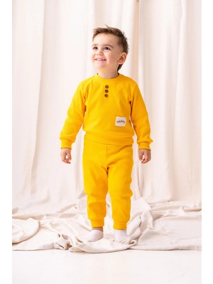 Erkek Bebek Takım Alt Üst Likralı 2 Li Takım