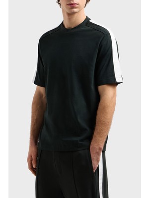 Armani Exchage Logolu % 100 Pamuk Regular Fit Bisiklet Yaka T Shirt Erkek T Shirt XM000322 AF10361 UB001