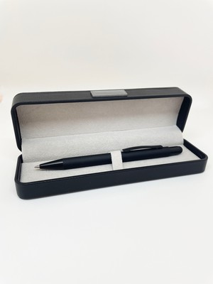 Divitpen Elegance Series Tourch Deri Kutulu Siyah Tükenmez Kalem