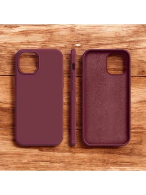 Apple Iphone 16 Pro Max Uyumlu Kılıf Yumuşak Silikon Içi Kadife Lansman Kapak .