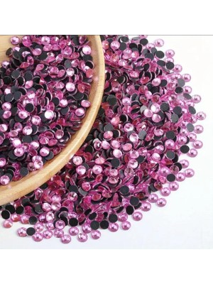 Yiğit Aksesuar Dmc Hotfix Ütü ile Yapışan Taş SS16 Pembe - 25GR (800AD)