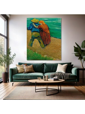 Van Gogh Kanvas Tablo Kanvas Duvar Tablosu Empresyonizm Tablo Yağlıboya Görünümlü