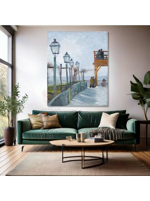 Van Gogh Kanvas Tablo Kanvas Duvar Tablosu Kanvas Salon Tablosu Empresyonizm Tablo VANGOGH69-1